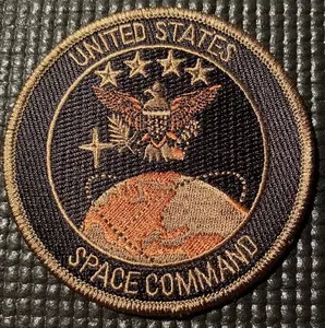 SPACE COMMAND PATCH - NASA - AIR FORCE - 3.5