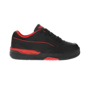 PUMA Mens Rebound Retro Lace Up Sneakers Shoes Casual - Black