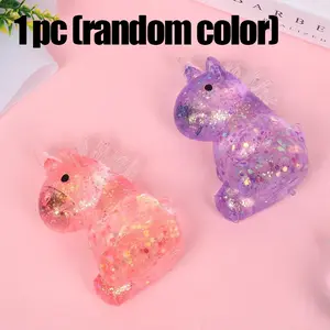 Maltose Stress-Relief Toy: Novel Aurora Unicorn Squeeze Toy for Stress Relief and Emotional Release