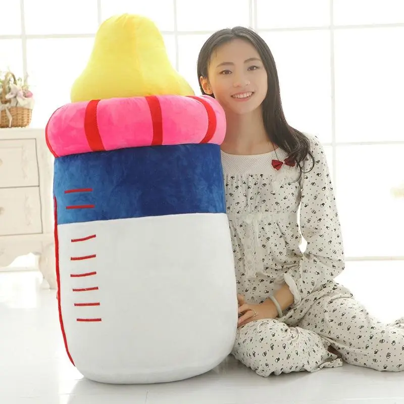 Giant Milk Baby Bottle Soft Plush Toy