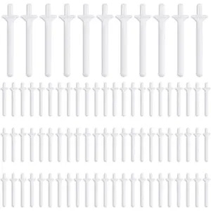 50 Pieces Nose Wax Sticks Applicators Plastic Wax Rod Wand Strips Nostril Cleaning Removal for Men Women Cleaning Nostrils Nasal and Removing Hair