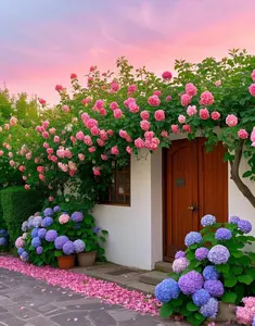 50 Pcs Mixed Hydrangea Seeds –  Fast-Growing Flowering Plant – Perfect for Cottage Gardens and Containers