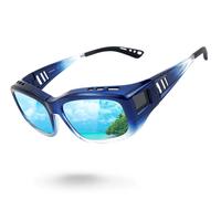 P1 Navy Frame/Blue Mirrored Lens