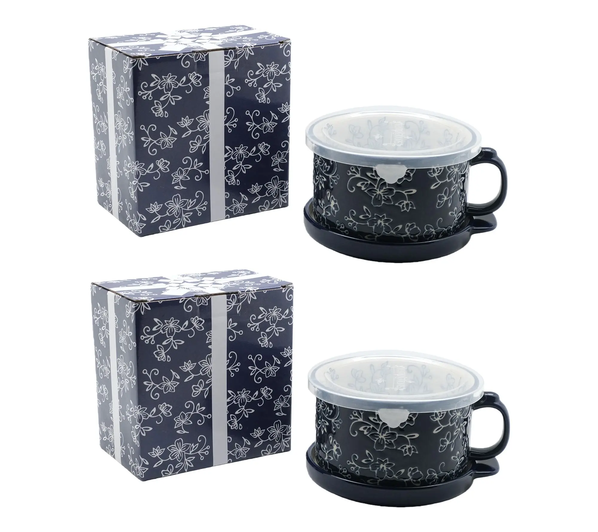 FloralLace Blue