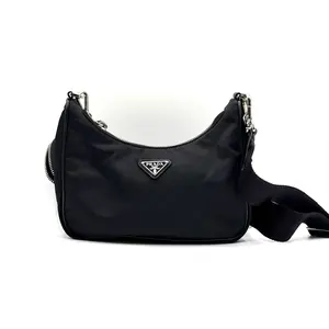 Pre-owned PRADA Nylon Shoulder Bags CALUXB Re Edition 2005 Re bag Black