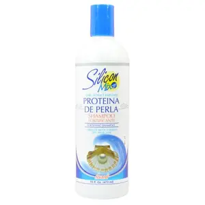 Avanti Silicon Mix Perla de Silicon Shampoo 16 oz Pearl Protein Extract & Keratin for Healthy Shiny Hair Resistant to Frizz 16.0 Ounce