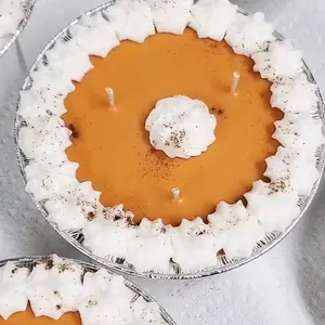 Pumpkin pie soy wax candle