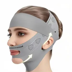 Lifting Firming Chin Strap Sleep Mask Anti-Drooping Breathable Band Improves Facial Forehead Lines Frown Lines