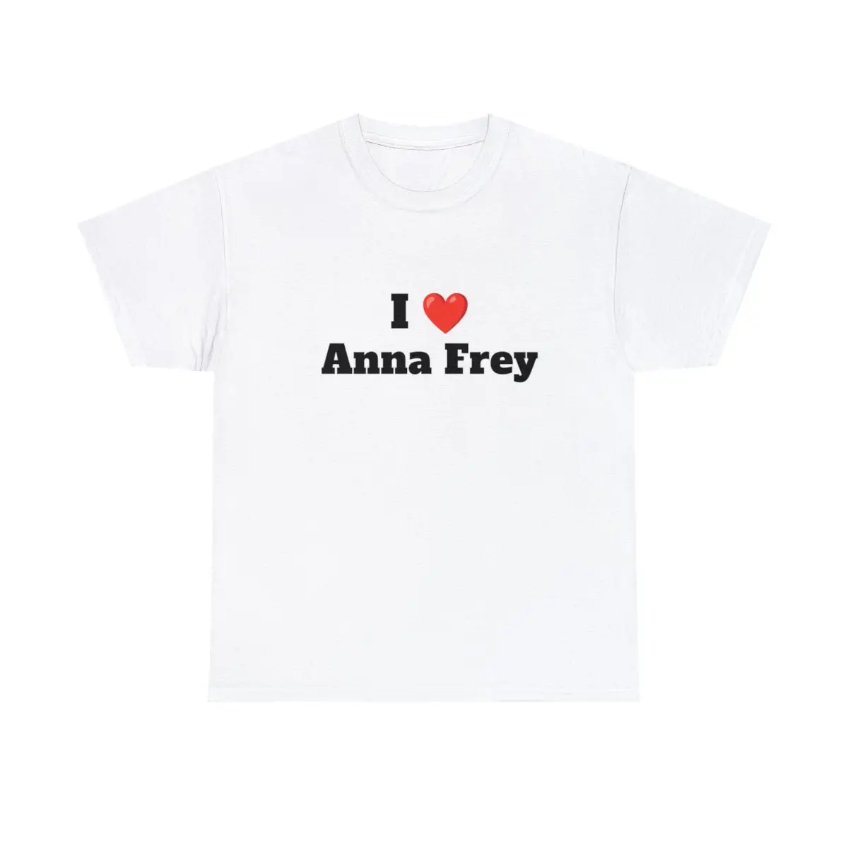 I heart Anna Frey Tshirt Funny Gag Unisex Tee
