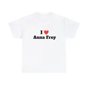 I heart Anna Frey Tshirt Funny Gag Unisex Tee