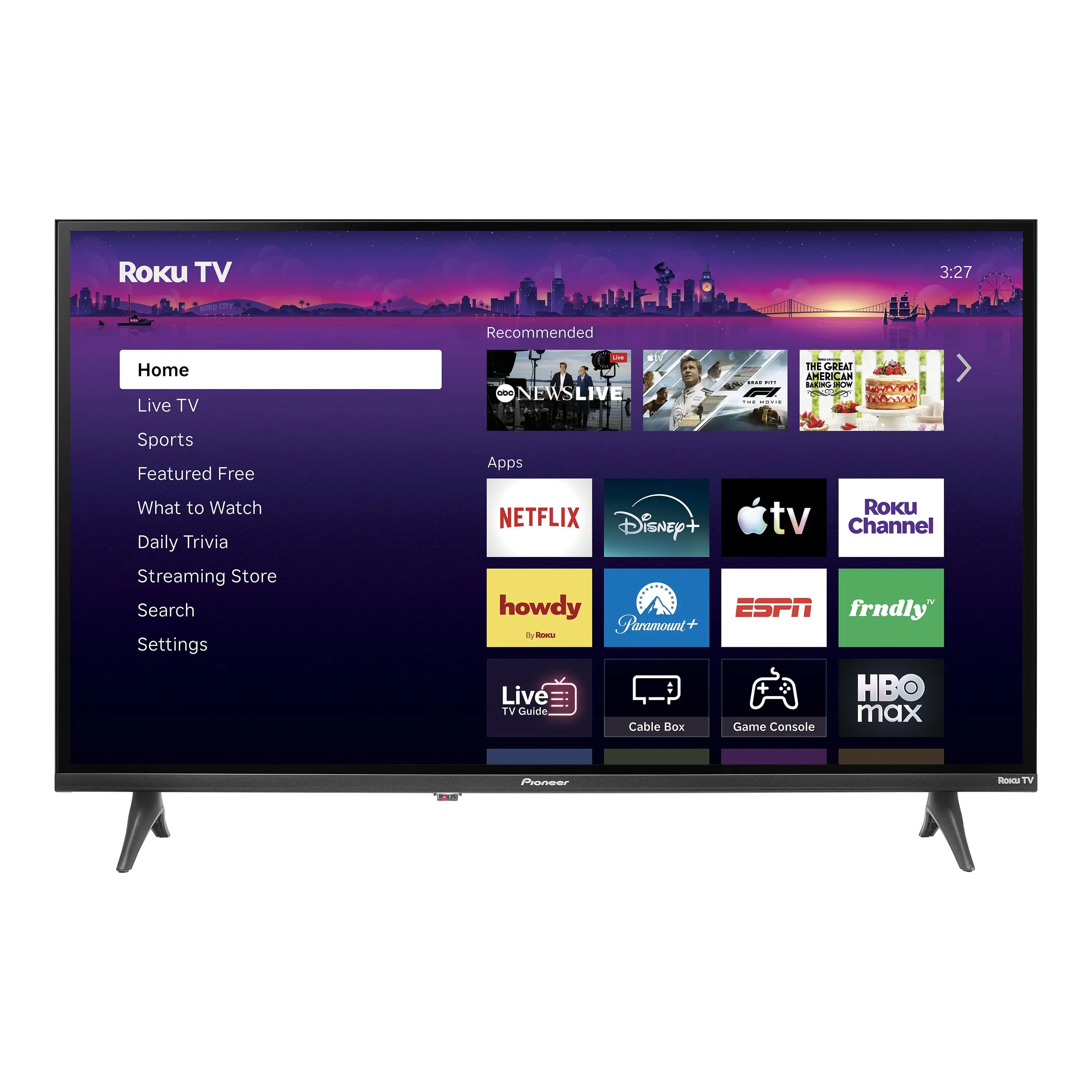 Pioneer - 32 Class LED HD (720p) Smart Roku TV Pioneer - 32 Class LED HD (720p) Smart Roku TV