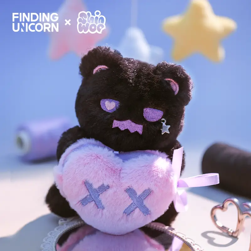 [FINDING UNICORN] ShinWoo Ragbear Clinic Series Plush Blind Box Random Surprise Set Cute Figures Desktop Ornament Collectible Toys Birthday Gifts HXR3