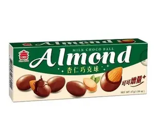 IMEI Almond Chocolate Balls Milk Chocolate Flavor - 47g