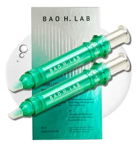 Hair Growth Serum Ampoule 2-in-1 Pack – Thinning & Shedding Care | Non-Oily Non-Greasy | Thicker Fuller Hair K-Beauty | BAO_H.LAB