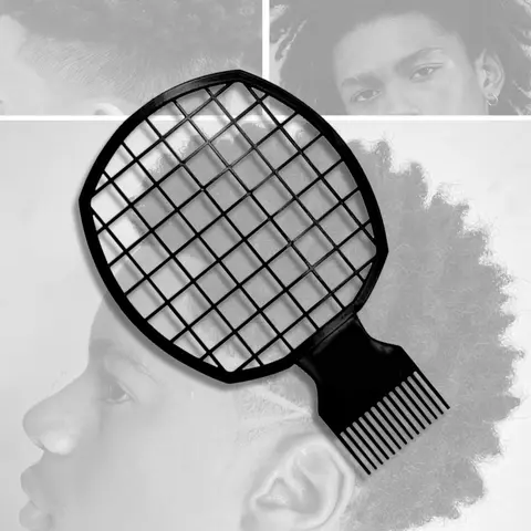 Curl Defining Brush, Styling Brushes, Hair Styling Tool for Defined Curls, Suitable for All Hair Textures, Easy to Use, Achieve African Look for Curly Hair