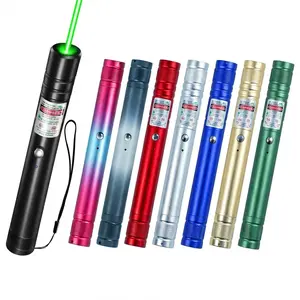 USB Rechargeable Green Laser Pointer✨ 2-in-1 Interactive Cat Toy & Presentation Remote| Adjustable Patterns for Indoor Pets, Stargazing & Office Use| Sleek Portable Design