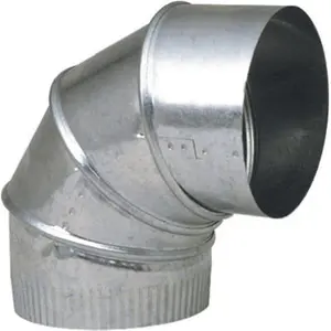 Imperial Manufacturing GV0295-C 6 in. 28 Gauge Adjustable Furnace Elbow