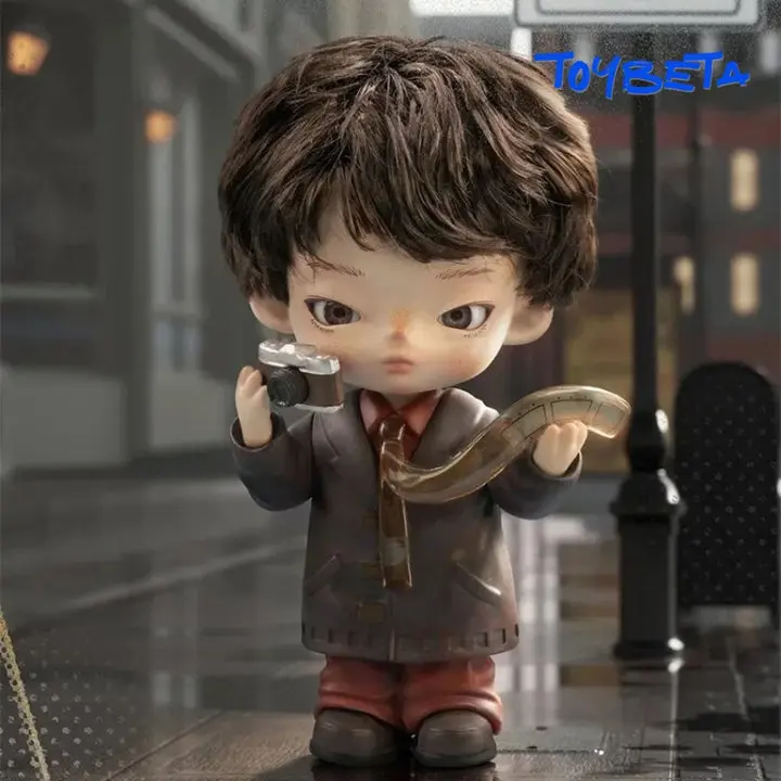 Jotoys Ukio City Pages Series Collectible PVC Plastic Figure Toy Blind Box Set, Character Art Collectibles with Adult Supervision Required