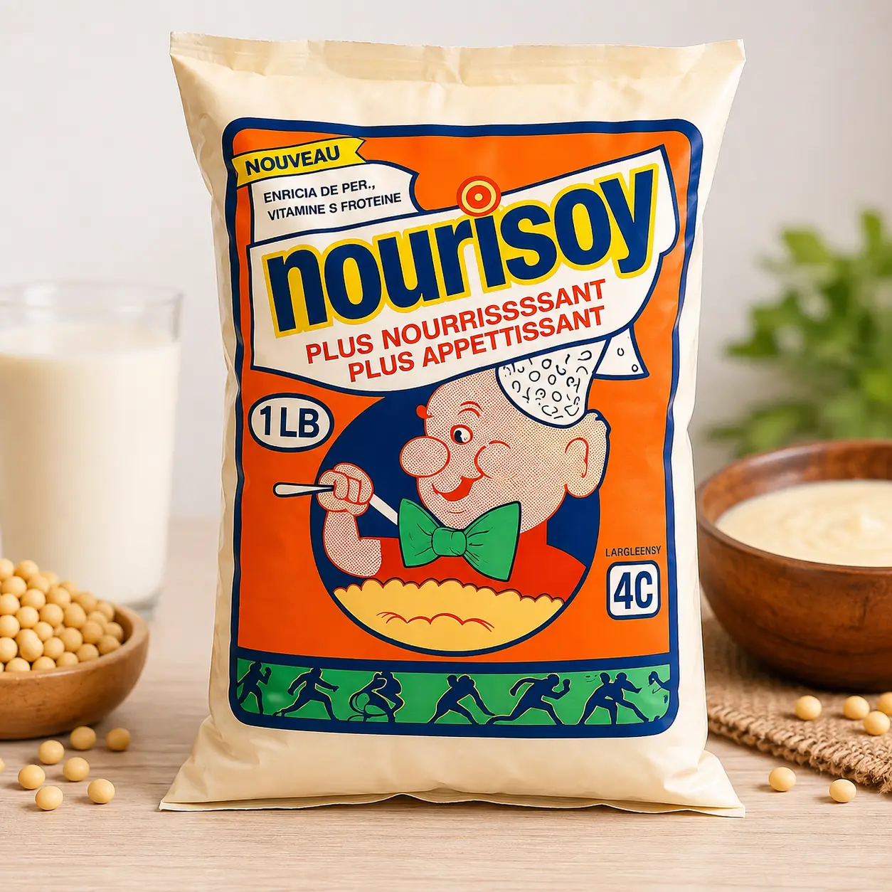 Nourisoy Soy-Based Food Mix – Original Formula, 1 lb (16 oz)
