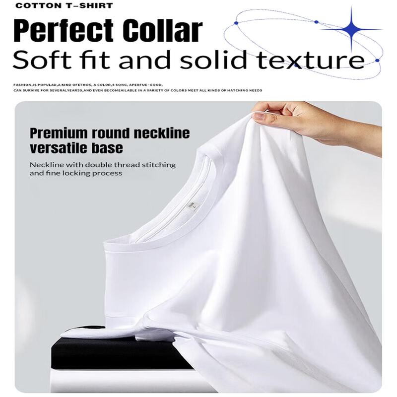 FEEGO Fly By Choice Freedom Is A State Of Mind Skull Graphic Cotton T-Shirt Menswear Top Breathable Cropped shirts  men