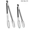 Stainless Steel Kitchen Tongs, Locking Metal Food Tongs for Cooking & Serving, Non-Slip Grip Ideal for BBQ & Grill Use, Kitchen Utensils, Kitchen Tool, Kitchen Supplies, Cooking Tools, Stainless Steel Kitchenware, Home And Kitchen