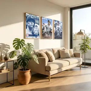 EErling Haaland Poster HD self-adhesive wall sticker,easy to apply,residue-free,ideal for home room decor