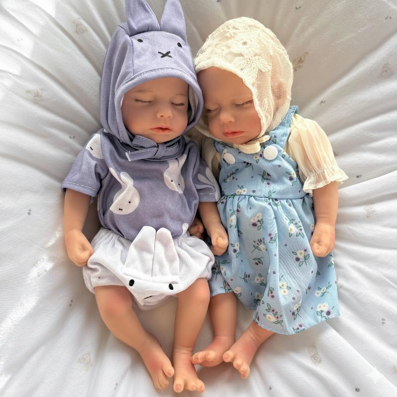 [Drink Wet System] Mayfair Baby Doll 12Inch/30cm (Weight: 2.2 lb) Adorable Full Body Silicone Reborn Baby Dolls With Drink & Wet System With Gift Box For Kids 3+