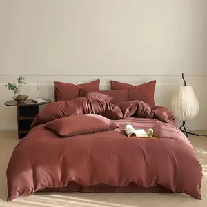 Brick Red Comforter Queen Dark Red Comforter Reddish Quilts 3 for Queen