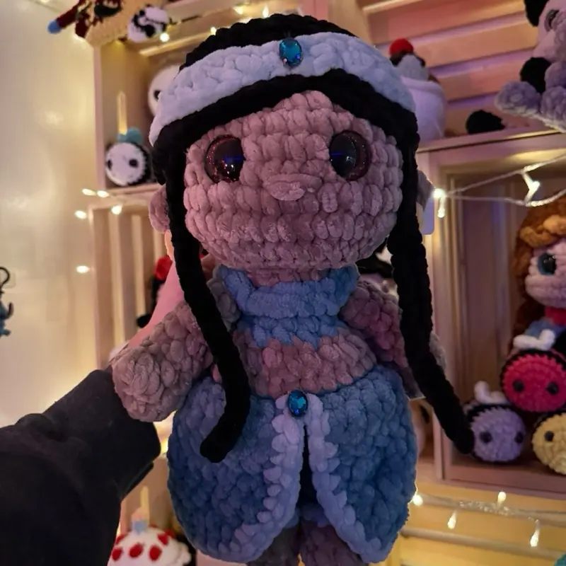 Crochet Princess Jaz Amigurumi Plush