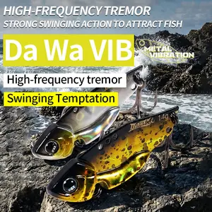 5pcs Fishing Lure - Dawa VIB, Metal VIB Lure, Imitation Hard Bait, Sinking Spinner Blade.