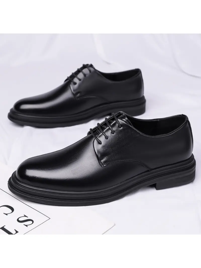 black shoes for men dress - TikTok Shop