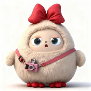 AI Trendy Toys Plush Toy with Long Battery Life Multilingual Support Safe Privacy Children's Companion for Ages 5+ Perfect Gift for Kids