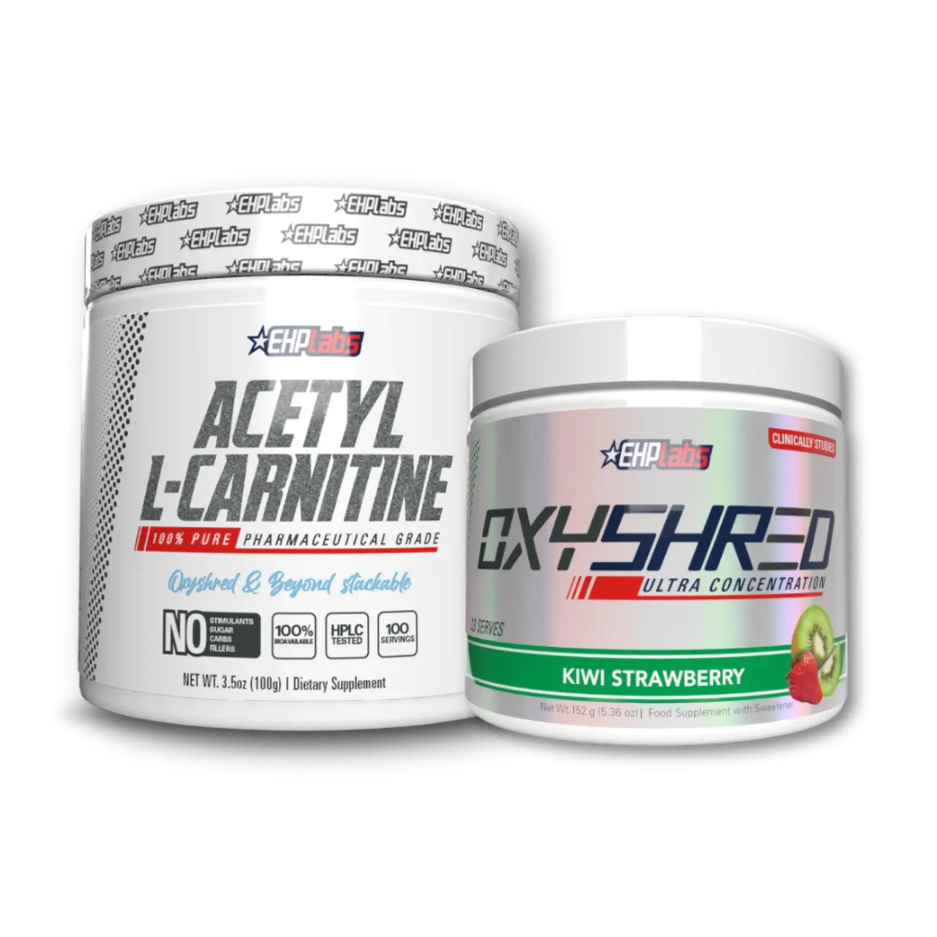 OxyShred + Acetyl L-Carnitine Focus Stack | Pre-Workout Energy + Amino Acid | Energy & Focus Support | Daily Performance & Training Combo