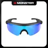 Monster Multifunctional Smart Glasses - Wearable Devices Gadget, Wireless Audio Glasses, Bluetooth 6.0, Hi-Fi Sound, Noise Reduction, UV Protection, Lightweight Tech Gadget, Android Compatible, Long-Lasting Battery for Walking, Gift for Boyfriend