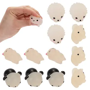 Sunlight-Change Mochi Animal Squishies - Toys - 12 Pieces