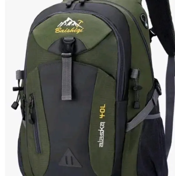 Backpack, Water-Resistant School Bag for Teens with 2 Main Compartments & 3 Exterior Pockets