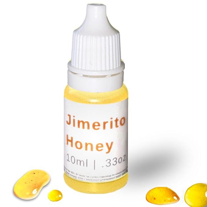 Jimerito Honey Drops - 10 ML - Miel Melipona - Gotas de Miel Chumelito Miel Virgen - Stingless Bee Honey from Yucatan Peninsula - Pure and Unprocessed