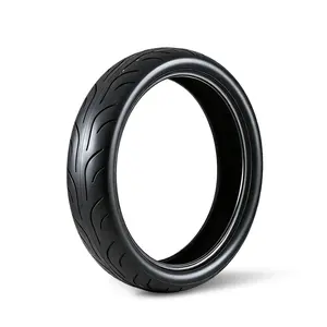 120/70-17 Rear Motorcycle Tire, Black Wall, 4PR 71H Tubeless Street Tire for Cruiser and Touring, High Performance, Improved Grip and Long-Lasting Wear Resistance
