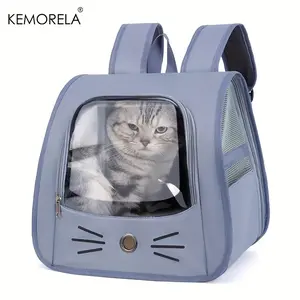 Transparent Pet Carrier Backpack | Airline Approved Bubble Bag for Cats & Small Dogs | Breathable & Safe Travel