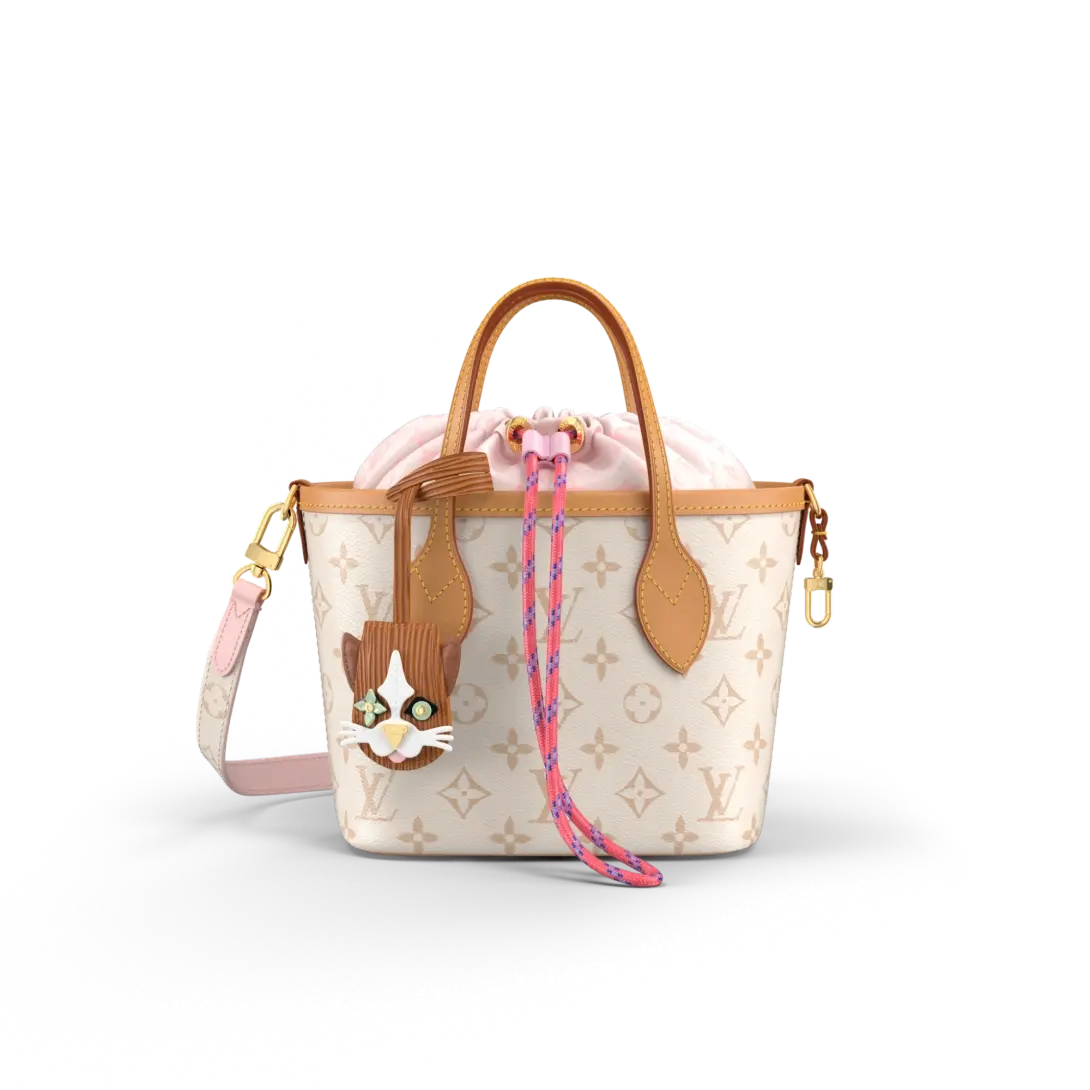 Pre-owned Louis Vuitton Canvas Crossbody bags Monogram Dune Neverfull BB Handbag LV&I Set K00019 TR0023 TRUE