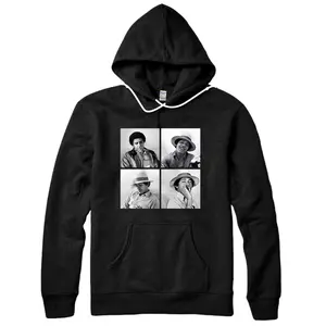 Personalized Barack Obama Retro Vintage Young Obama Smoking in College Pullover Hoodie