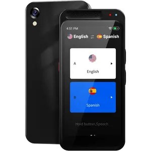 Language Translator Device No WiFi Needed, 150+ Languages Translation in Real Time for Voice/Text/Photo/Offline, Upgraded AI Translator Support ChatGPT,   Screen for Business Learning Travel