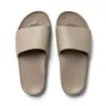 ARCHIES Taupe Arch Support Slides
