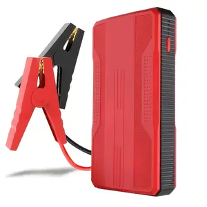 12V Portable Emergency Power Bank - Car Jump Starter Battery Booster Charger for 6.0L Gasoline and 5.0L Diesel Engines - with Flashlight for Cars, Motorcycles, SUVs - Safely Jump-Start a Dead Battery in Seconds