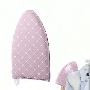 Portable Handheld Mini Steam Ironing Board, 1 Count Waterproof Anti Steam Mitt with Finger Loop, Heat Resistant Complete Care Protective Garment Steaming Mitt, Laundry Products