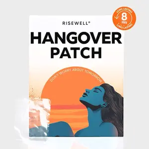RISEWELL | After-Party Hangover Patches | Party Smart with Premium Recovery | Natural Aid for Post-Party Mornings, Energy Boost & Hydration - 30 Count