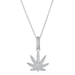 Mary Jane Necklace in Platinum