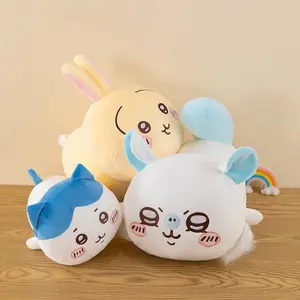 30CM Chiikawa Series Plush Doll Cushion Cartoon Hachiware Soft Pillow stuffed Toys Ornament Children's Girl Toy Birthday Gift