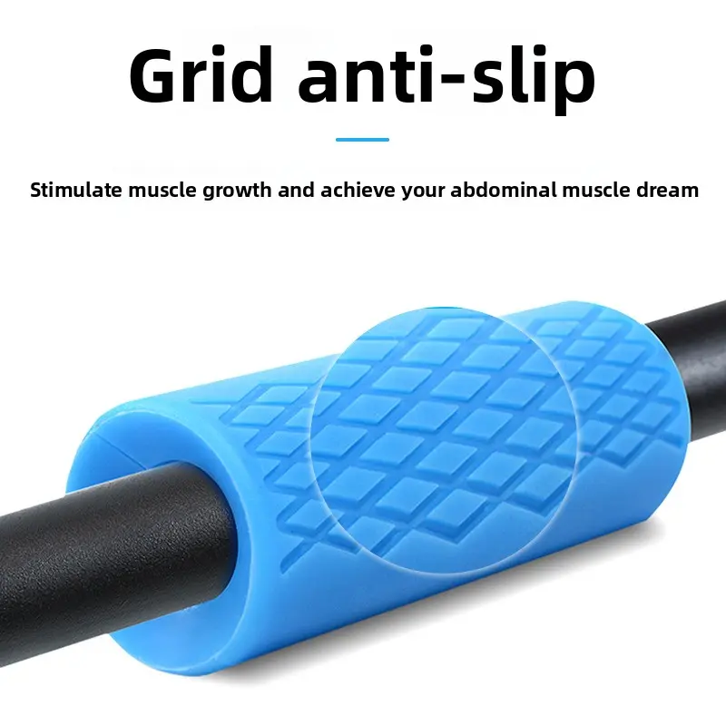 Silicone handle Silicone dumbbell grip Silicone kettlebell barbell grip Non-slip mesh grip Rubber handle