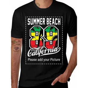 Custom T Shirts Add Your Picture Custom Shirt for Men Customized T Shirts Unisex Cotton Personalized T Shirts